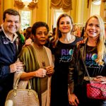 Carlos Lamoglia, Desembargadora Ivone Caetano, Cristine Paes e Nina Kauffmann 5800