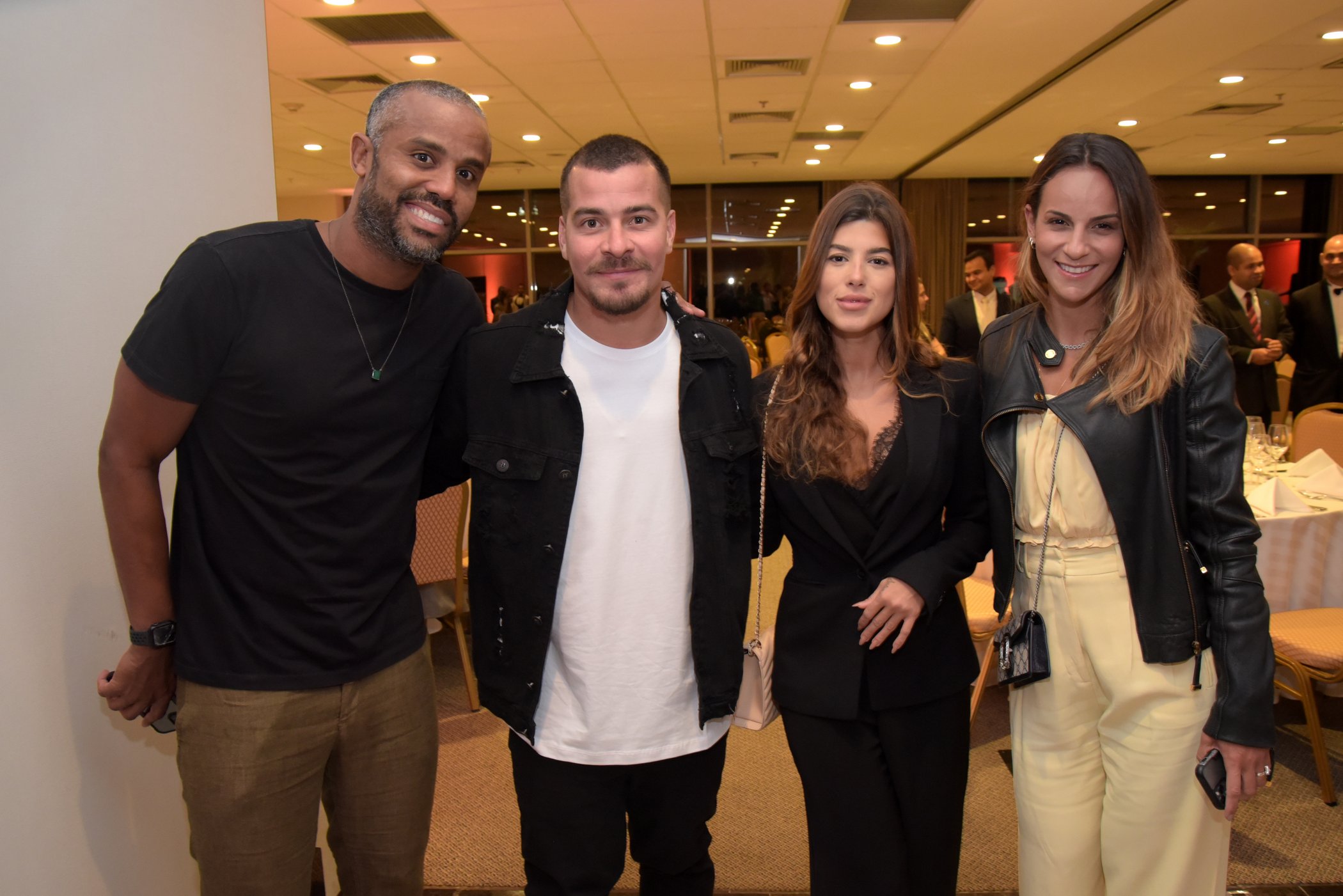Felipe Adão, Thiago Martins, Talita Nogueira e Marcela Felinto 1
