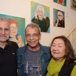 Joseph John, Enéas Velle e Norma Mieko Okamura