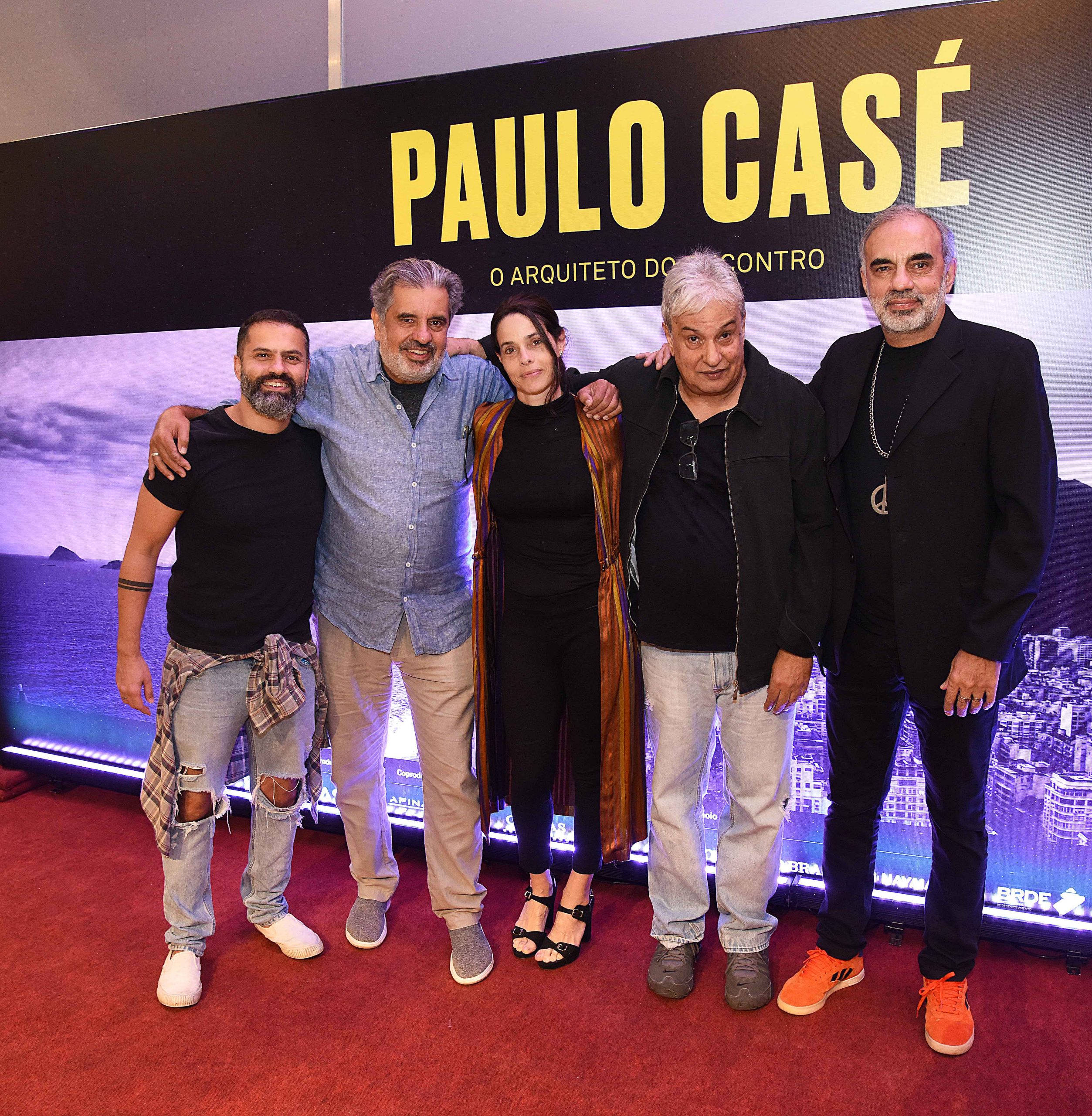 Marcelo Casé Hamilton Casé Paula Fiuza Luiz Casé e Augusto Casé