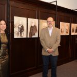 Os curadores Livia Raponi e Joaquim Marçal Andrade