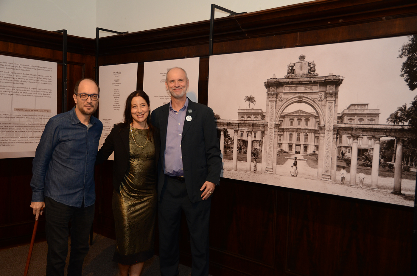 Paulo Knauss, Livia Raponi e Alexander Kellner