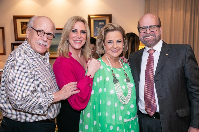 Claudio e Cristina Aboim e Isabela e Luis Francisco-2