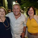 Clea e Luciana Lacerda com Zico