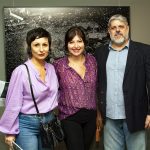 Karin Cagy, Bia Sampaio e José Antonio MacDowell