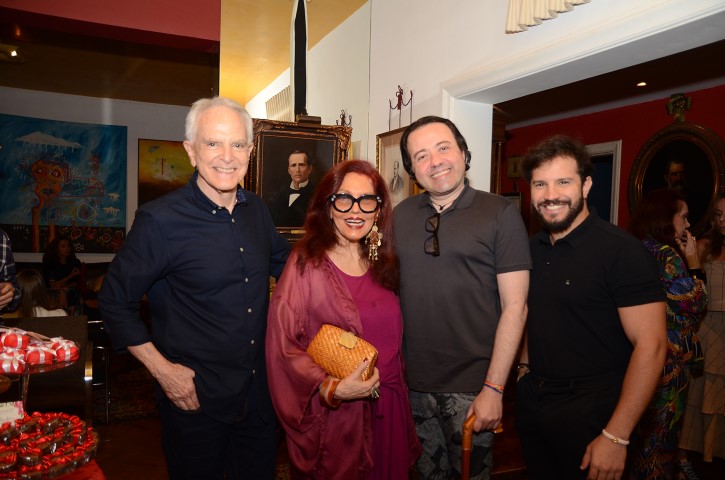 Ricardo Stambowsky, Marcelo Cassim, Tania Caldas e Gustavo Gonçalves
