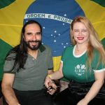 Hélcio Hime e Camila Carvalho