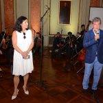 A embaixadora Daniella Xavier Cesar e Sergio Costa e Silva