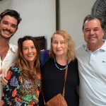 Adriano Carneiro de Mendonça, Georgiana Rothier, Anna Bella Geiger e Bernardo Faria