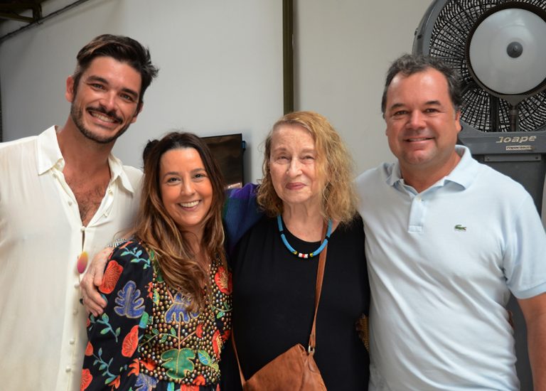 Adriano Carneiro de Mendonça, Georgiana Rothier, Anna Bella Geiger e Bernardo Faria