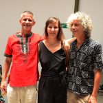 Cabelo, Katherina Dimitrova e Jarbas Lopes