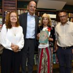 _DSC5063 - Loyse de Andrade , Bernhard Fuger , Nicole Miescher e Ion Andrade - Livro PAULO LINS - DEZ 2022 - CG