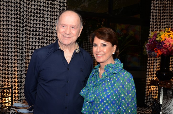 João Elísio Ferraz de Campos e Regina Martelli