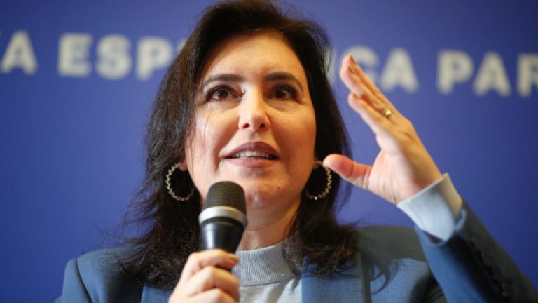 SImoneTebet-PreCandidata-Presidente-MDB-Cidadania-PSDB-Eleicoes-Coletiva-25.mai.2022