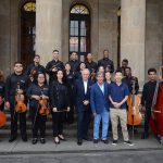 Sergio Costa e Silva entre consules Daniel Dargent (Bélgica) e Ken Hashiba (Japão)