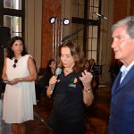 Yvonne Bezzera de Mello entre Daniella Xavier Cesar e Sergio Costa e Silva