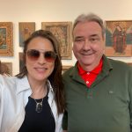 Claudia faissol e telmo porto dono da galeria 132