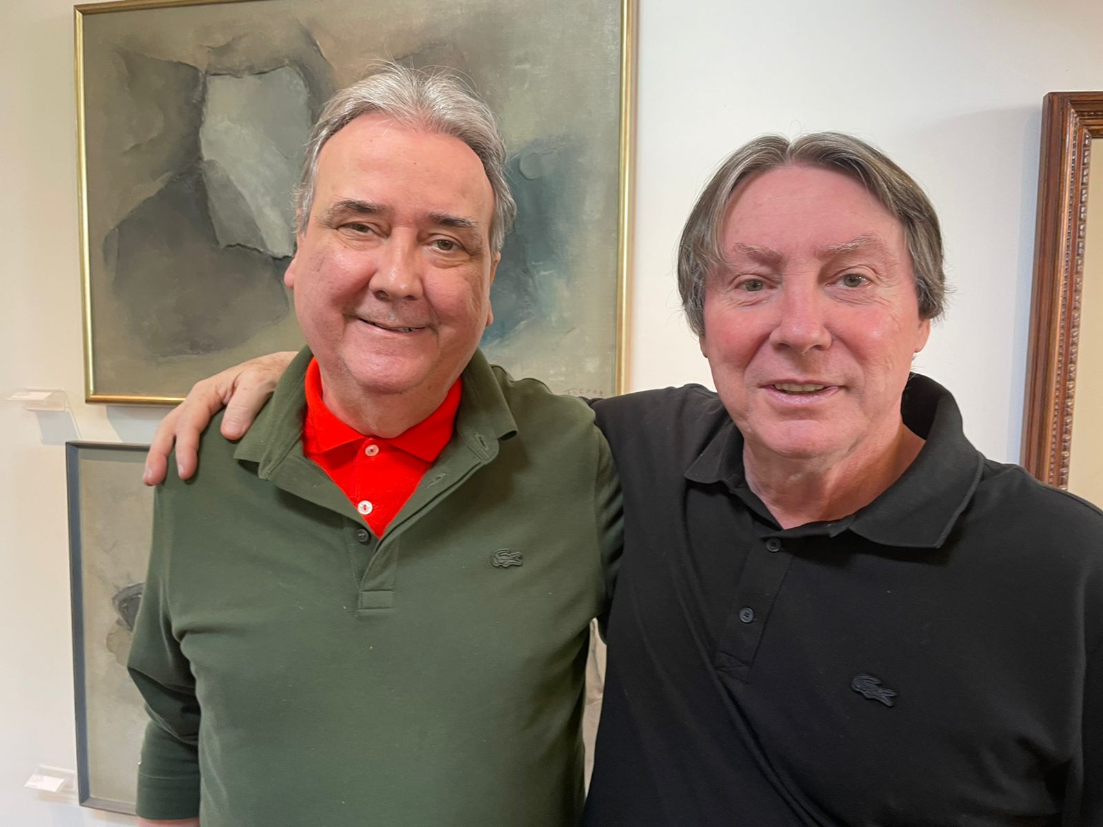 telmo porto, don da galeria 132 e Marcelo de medeiros antiquario e colecionador