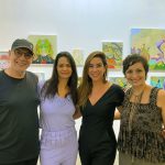 Caco Borges, Sandra Strauss, Paula Boechat e Karin Cagy