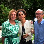 Claudia Calirman, Lilian Sapucahy e Joaquim Ferreira dos Santos