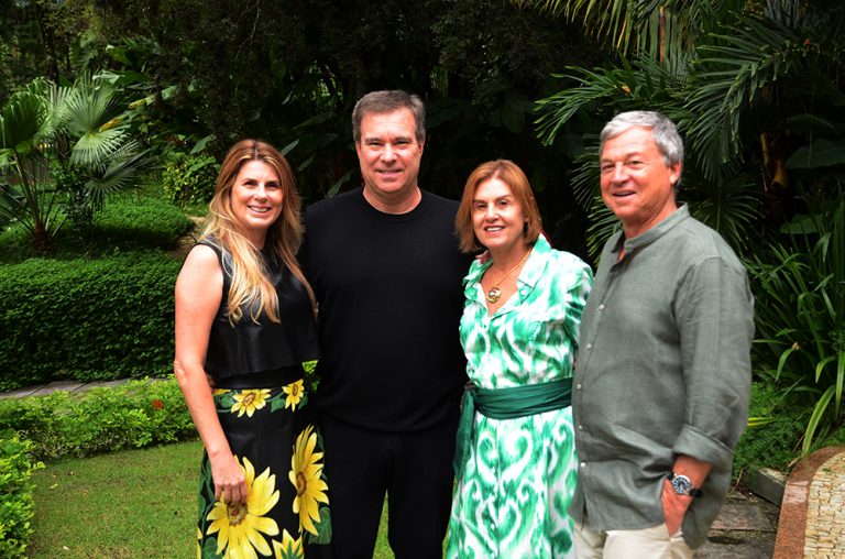 Danielle Calirman Brigagão e Gustavo Brigagão com Claudia Calirman e Joe Friedman