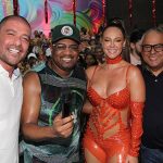 Diogo Nogueira, Evandro Malandro, Rainha Paolla Oliveira e Presidentr Jayder Soares