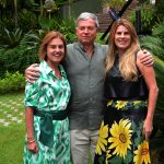 Joe Friedman e Claudia Calirman e Danielle Calirman Brigagão