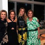 Loris Calirman e suas filhas Andrea, Danielle e Claudia Calirman