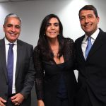 Presidente da Alerj André Ceciliano, Iná e seu irmão Gony Arruda