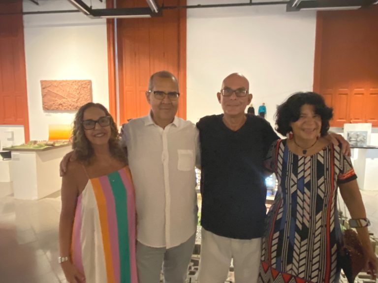 Ana Maria Castro Barbosa, Flavio Papi com seu irmão e Dinah Guimarães