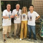 Bayard Boiteux, Daniel Dargent, Viviane Fernandes e Ken Hashiba