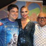 Gabriel Lobo, Luiza Brunet e Presindete da Grande Rio Jayder Soares