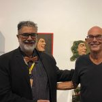 Ricardo Rivas de Araújo, diretor dos Correios, e Flavio Papi