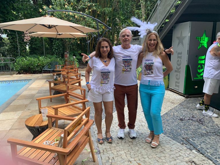 Yvonne Bezerra de Mello, Fernando Tostes e Andrea Löfgren