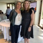 Constança Carvalho e a Cônsul Geral do Uruguai Maria Noel Reyes