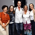 _DSC0560 - Luciana Braga , Thereza Falcão , Luiz Octávio Moraes , Sara Berditchevsky e Maria Lúcia Priolli - Março 2023 - CG