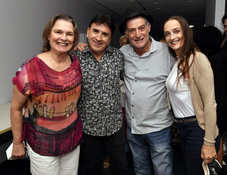 _DSC0610 Louise Cardoso , Claudio Rangel , Giuseppe Oristanio e Maria Lucia Priolli - MARÇO 203 - CG