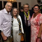 _DSC6159 - Zuenir Ventura , Rosiska Darcy de Oliveira , Flavio Marinho e Andrea Pachá - PEN CLUBE - Março 2023 - CG