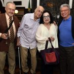 _DSC6172 Ricardo Cravo Albin , Zuenir Ventura , Rosa Freire D'Aguiar e Edney Silvestre - PEN CLUBE - Março 2023 - CG