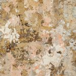 Dudu Garcia_ Tempo-Matéria_Anita Schwartz Galeria de Arte_RA 143_25_2023 Série RA 143 1,45 x 0,75m Materiais orgânicos e pigmentos naturais sobre canvas