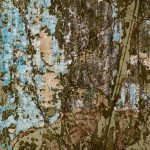 Dudu Garcia_ Tempo-Matéria_Anita Schwartz Galeria de Arte_RA 143_26_2023 Série RA 143 1,45 x 0,75m Materiais orgânicos e pigmentos naturais sobre canvas