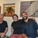 Edney Silvestre, Paola Terranova e Luiz Costa.