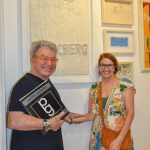 Edney Silvestre e Francesca Terranova