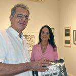 Eduardo Bergalo com Vera Carvalho