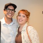 Fogo e Mariana Caires