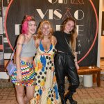 Giulia e Chiara Terranova com Duda Freitas