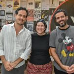 Gustavo Nóbrega, Paola Terranova e Ludwig Danelian