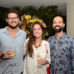 Hans e Alice McDowell e Rodrigo Salgado