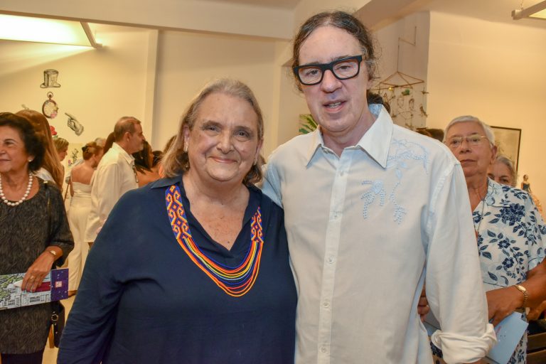 Maria Cecilia Almeida e Silva e Geraldo Carneiro