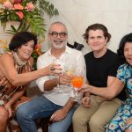 Valéria Veras, Sérgio Bahia, Reginaldo Guiraldelli e Dinah Guimaraens